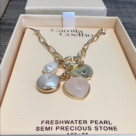 Camila Coelho | Freshwater Pearl Necklace & Bracelet Set - Picture 6 of 13